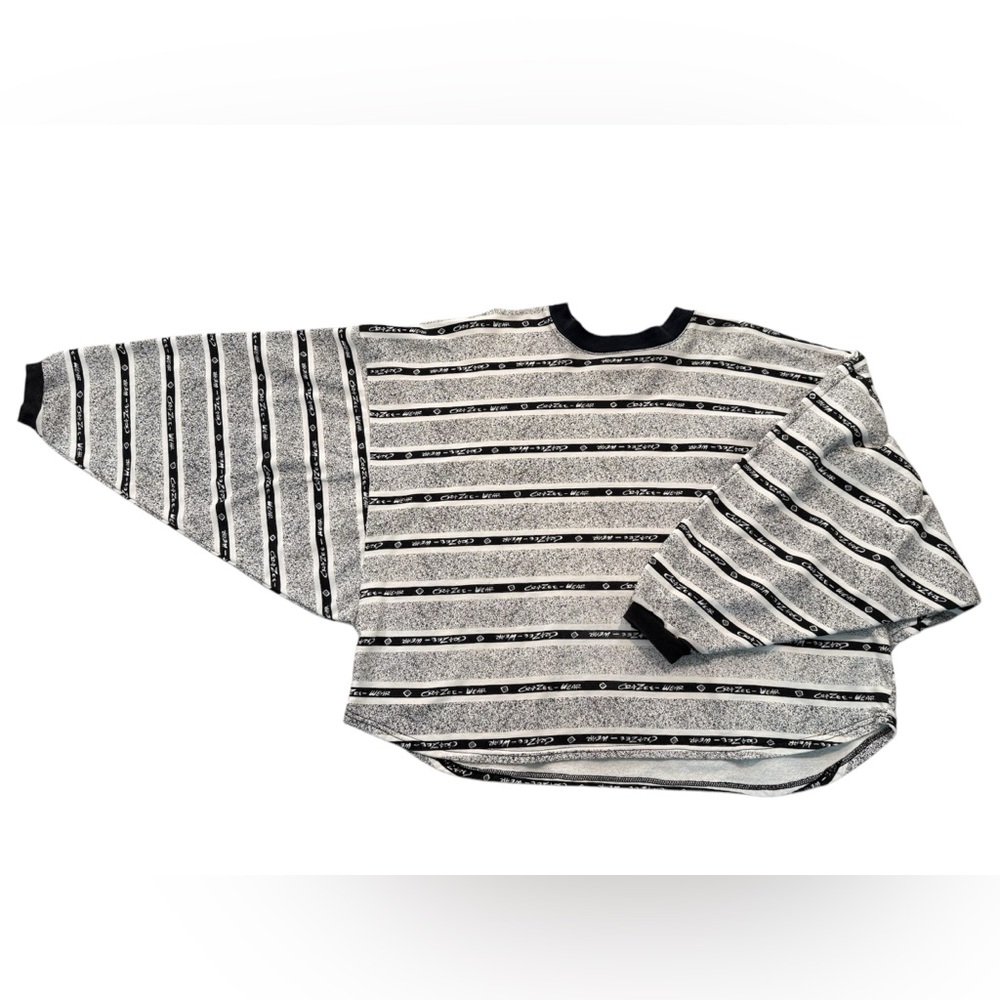 Vintage 90s Crazee Wear Sweatshirt |
Grunge Stripes | Unisex Y2K Vibes